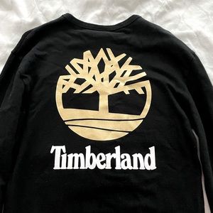 Champion Timberland Black & Gold long sleeve